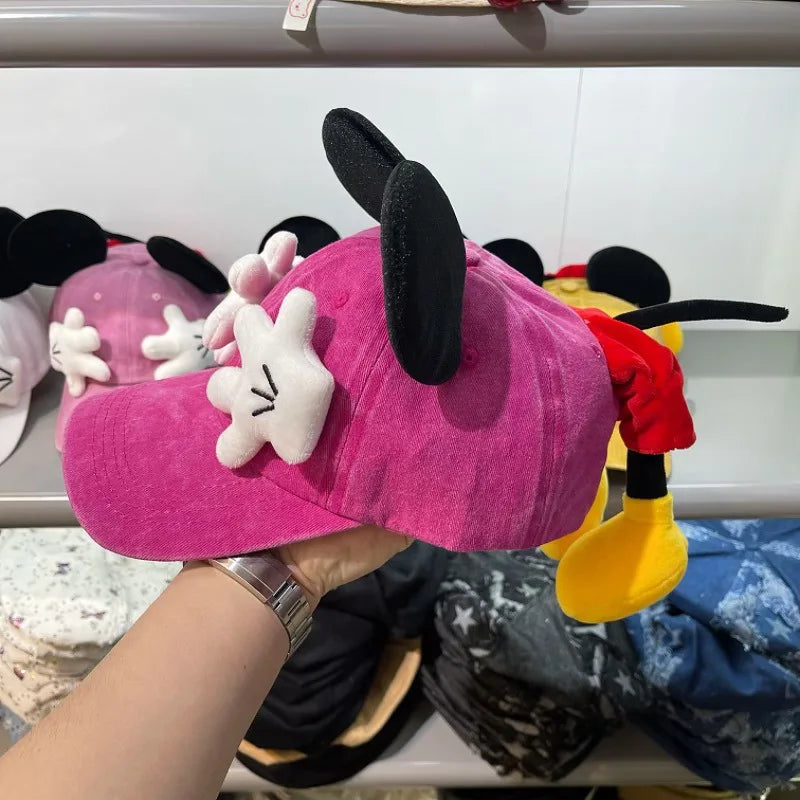 Cartoon Mouse Ears Y2K Baseball Cap