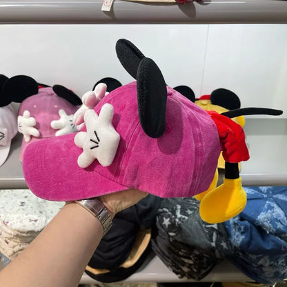 Cartoon Mouse Ears Y2K Baseball Cap
