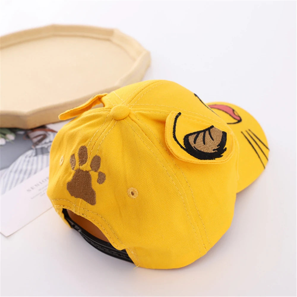Kids Cartoon Tiger Baseball Cap