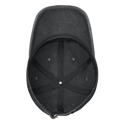 Quint Shark Distressed Washed Jaws Summer Baseball Cap