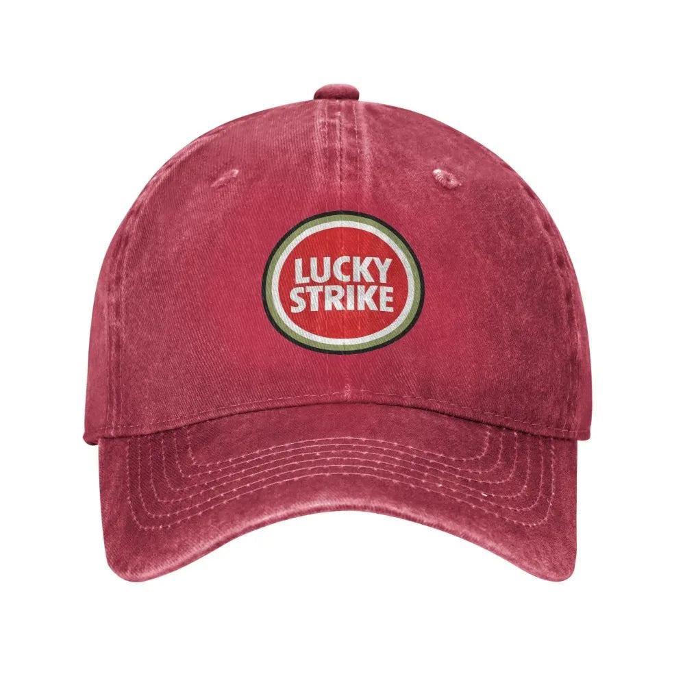 Lucky Strike Troye Sivan Washed Denim Cap
