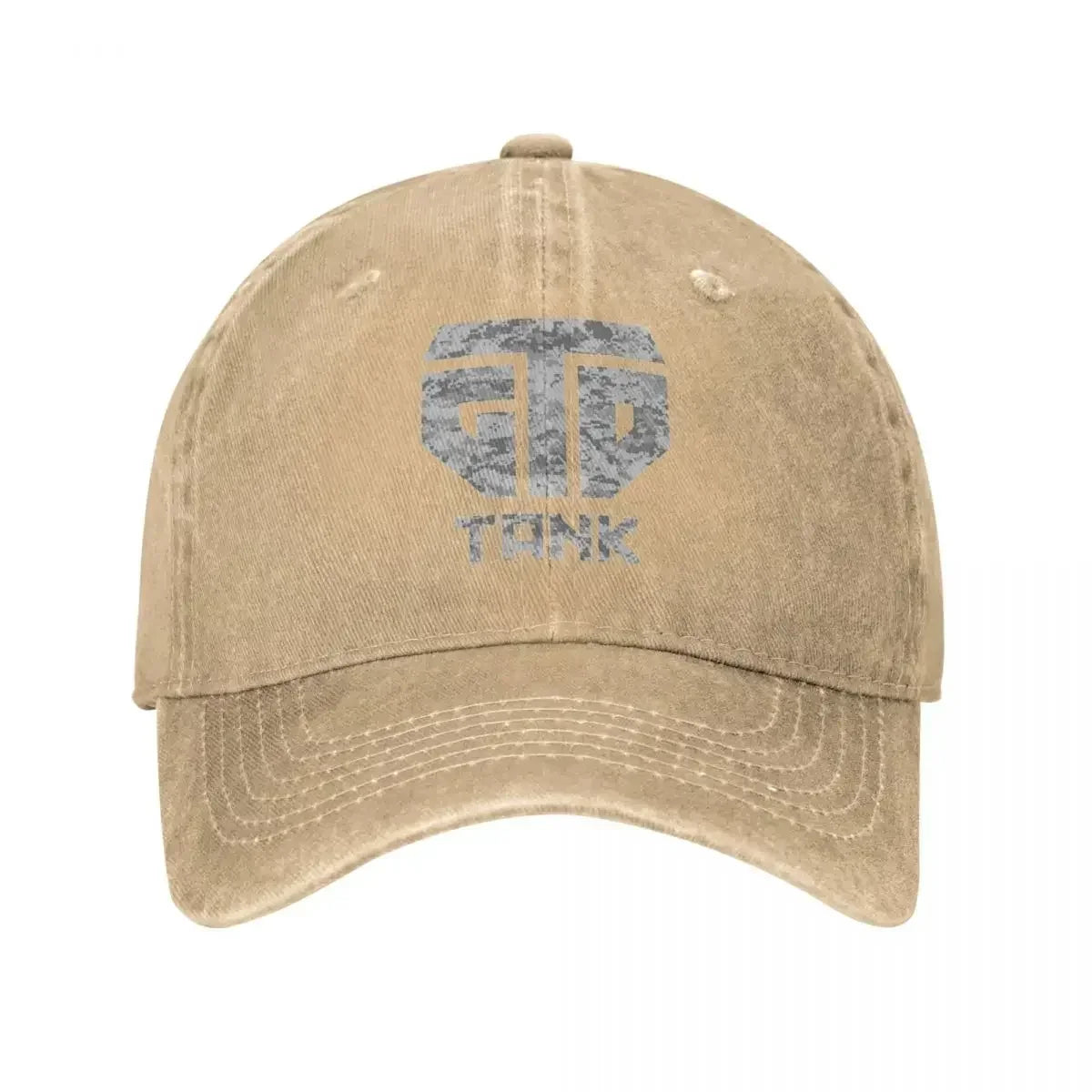 Tank Gervonta Davis Camo Distressed Baseball Cap
