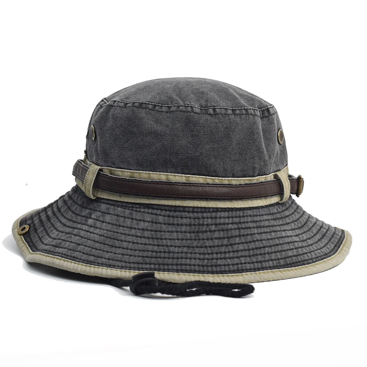 Spring Cotton Solid Bucket Hat
