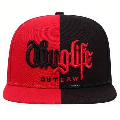 Thug Life Embroidered Fashion Snapback Cap