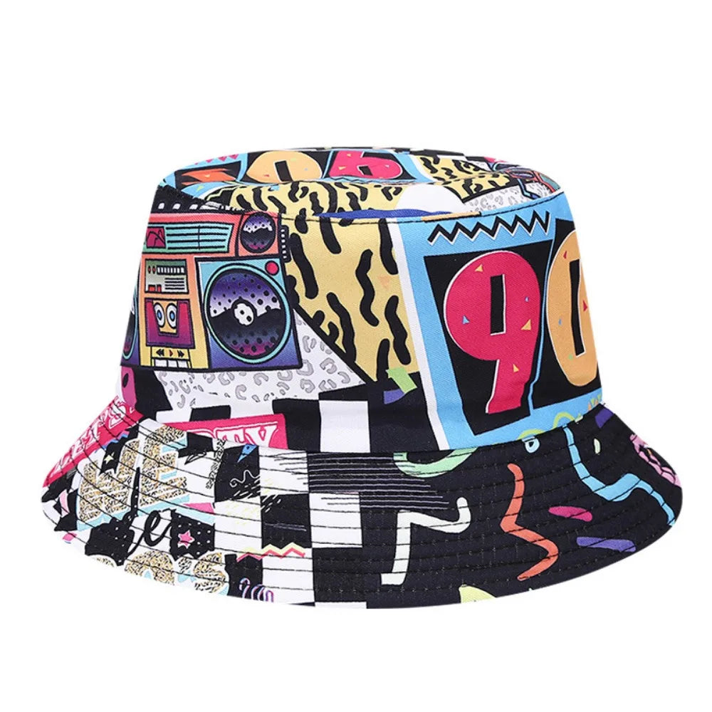 Ramen Print Outdoor Bucket Hat