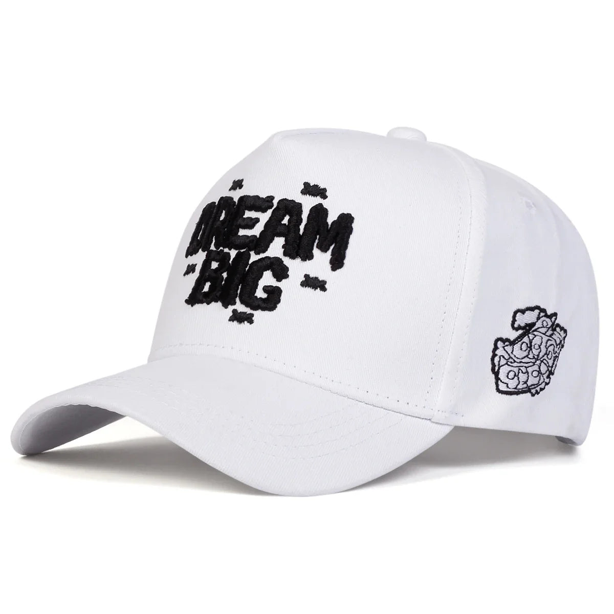 Unisex DREAM BIG Letter Embroidery Baseball Caps