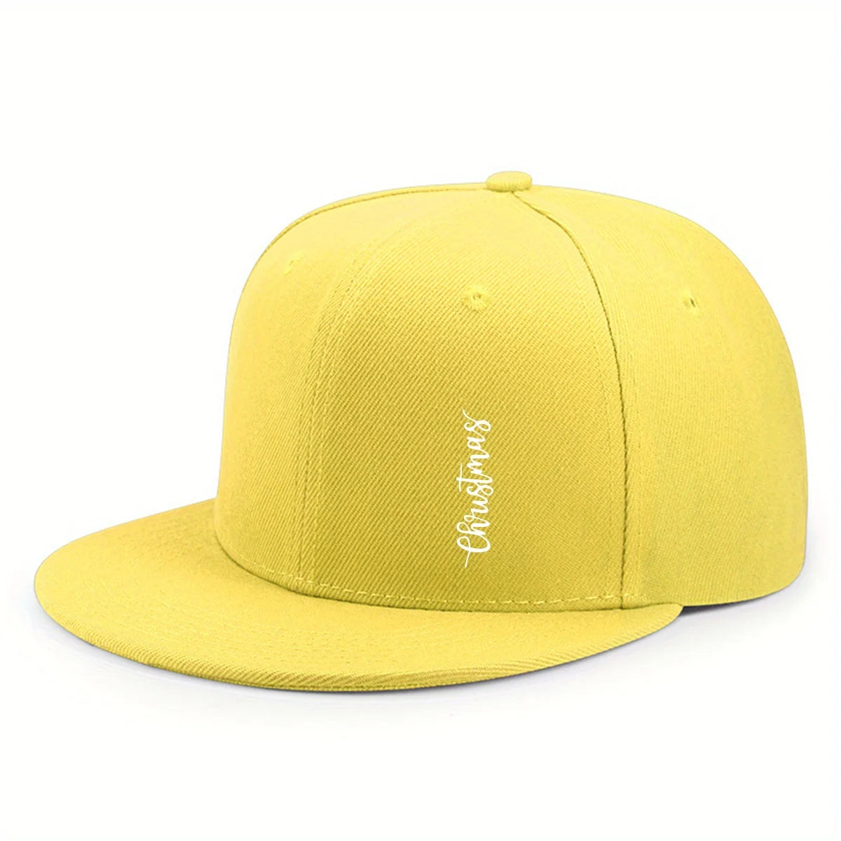 Unisex Printed Breathable Flat Brim Snapback Baseball Cap