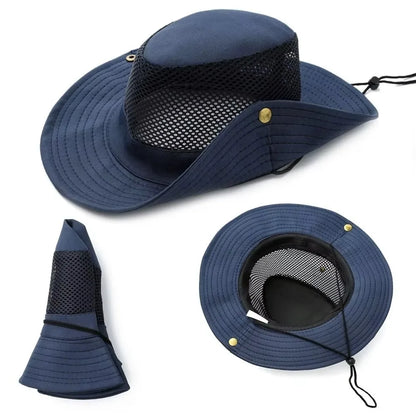 Breathable Foldable Fishing Bucket Hat