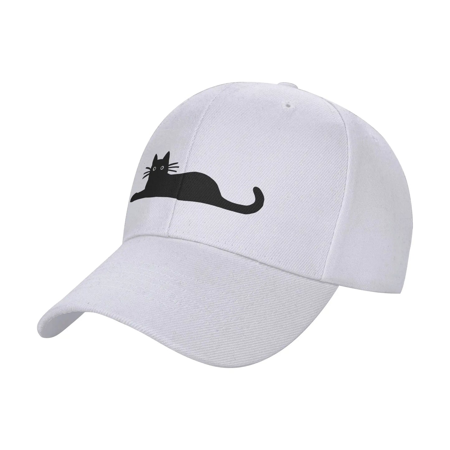 Black Cat Y2K Kpop Rock Casual Baseball Cap