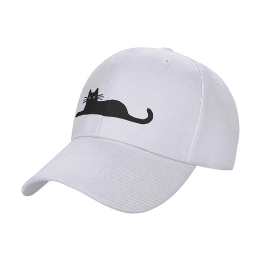 Black Cat Y2K Kpop Rock Casual Baseball Cap