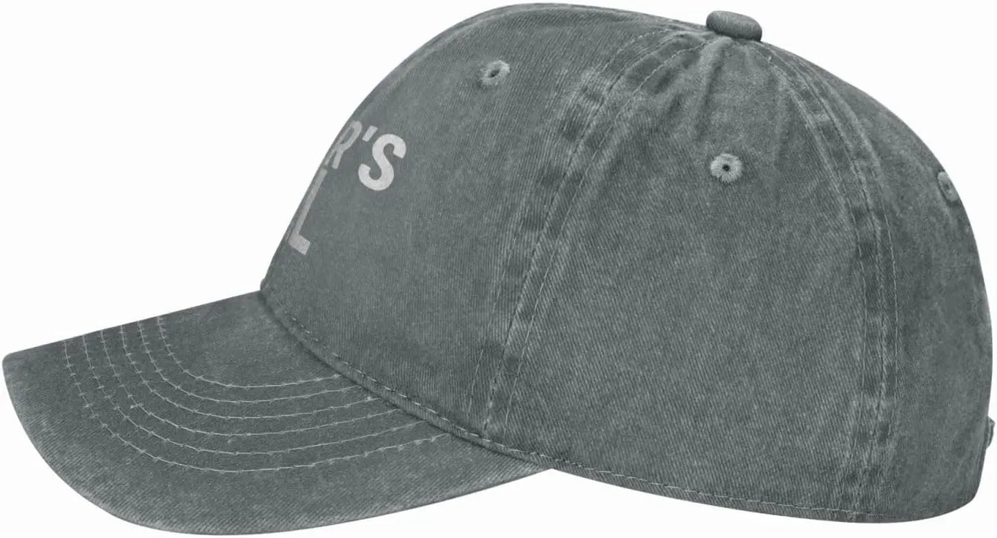Litters Full Funny Distressed Baseball Cap