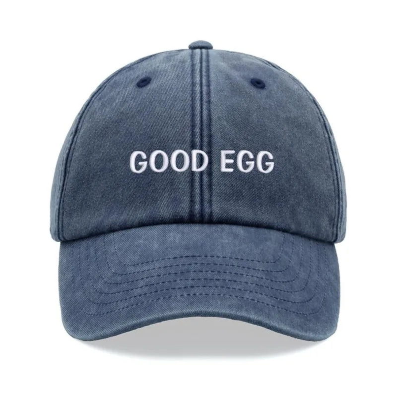 Good Egg Vintage Washed Baseball Cap