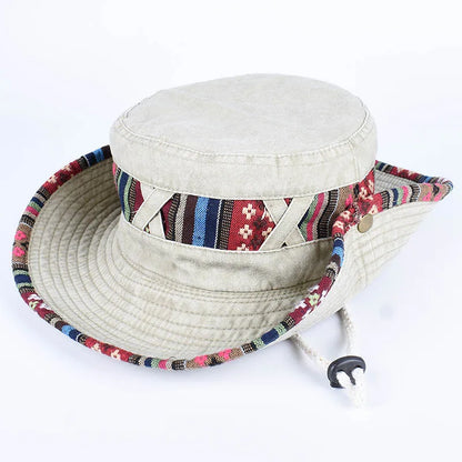 Breathable Wind Resistant Outdoor Cotton Bucket Hat