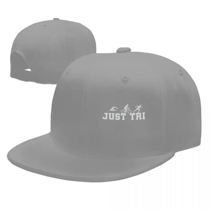Triathlon Silhouette Sports Adjustable Snapback Cap