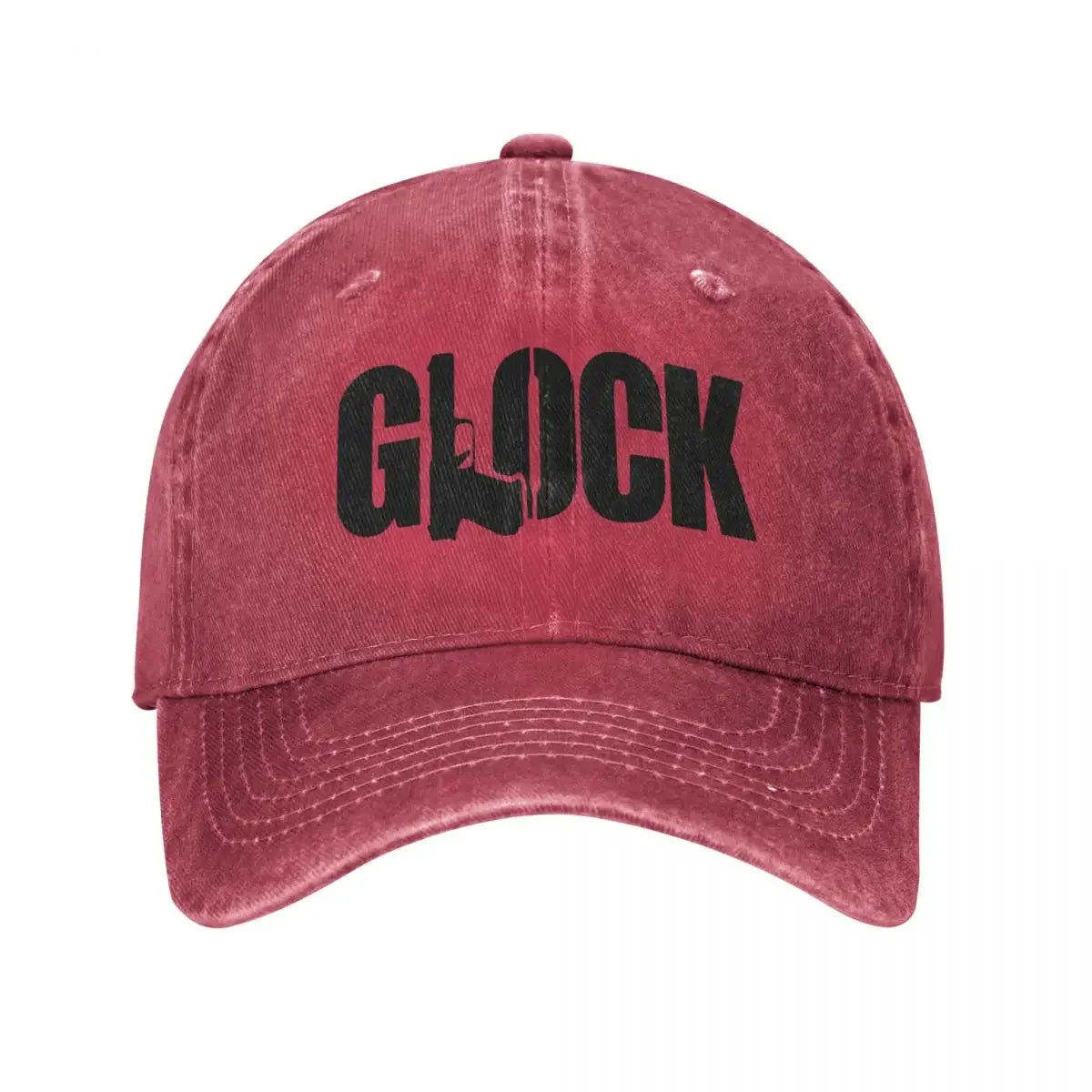 Glock Tactical Distressed Denim Snapback Cap