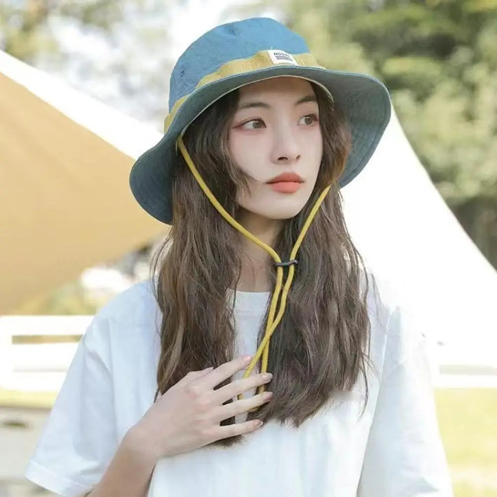 Unisex Summer UV Protection Outdoor Boonie Bucket Hat