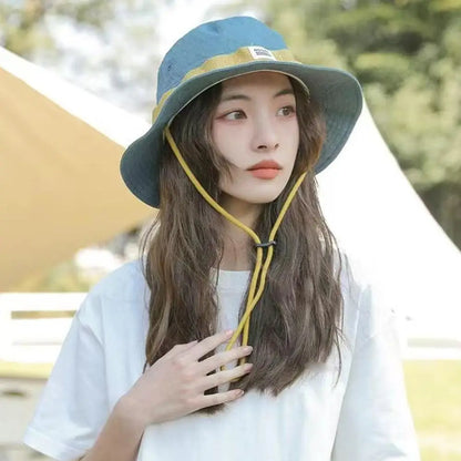 Unisex Summer UV Protection Outdoor Boonie Bucket Hat