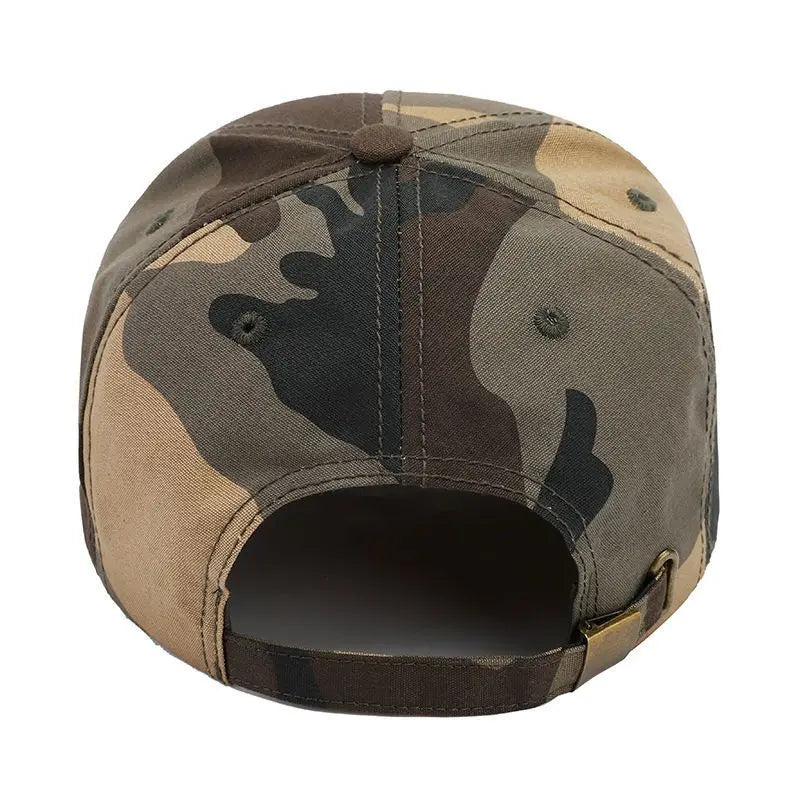 Metallic Camo Star Baseball Cap