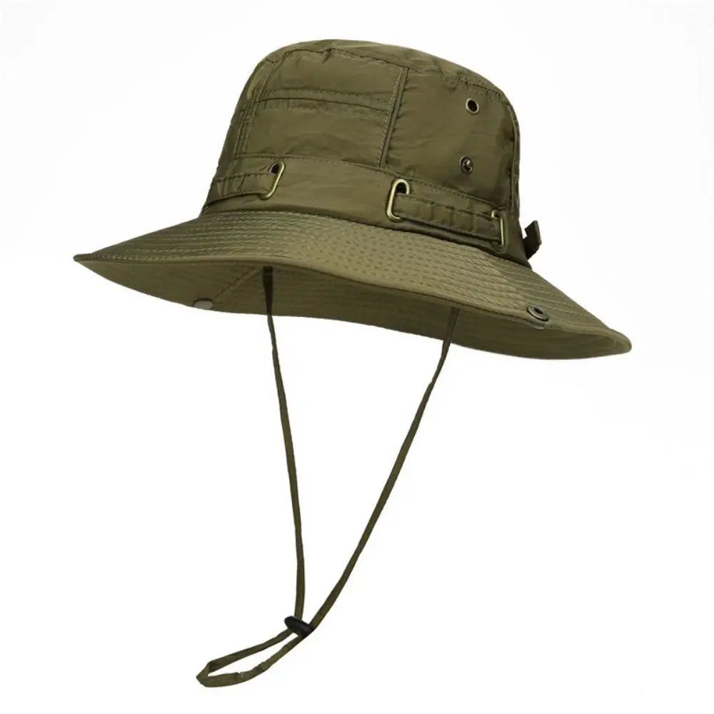 Double-Sided Wide Brim UV Bucket Hat