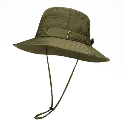 Double-Sided Wide Brim UV Bucket Hat