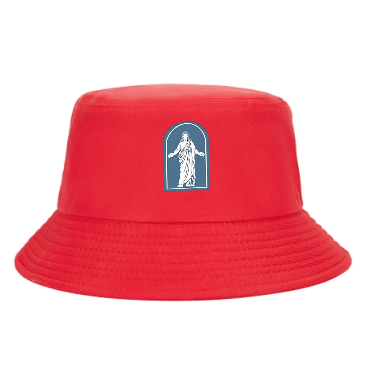 Welcoming Archway Serene Silhouette Design Bucket Hat