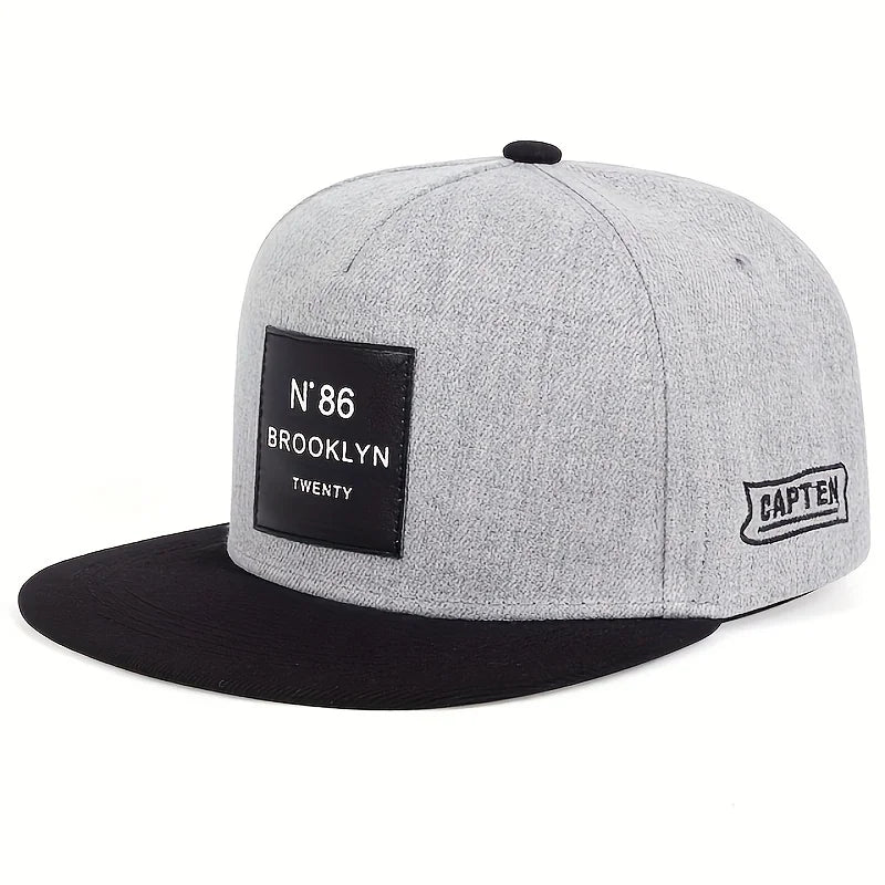 Unisex Brooklyn Print Label Embroidery Hip-hop Hats