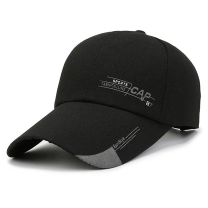 Extra Long Brim Mesh Baseball Cap