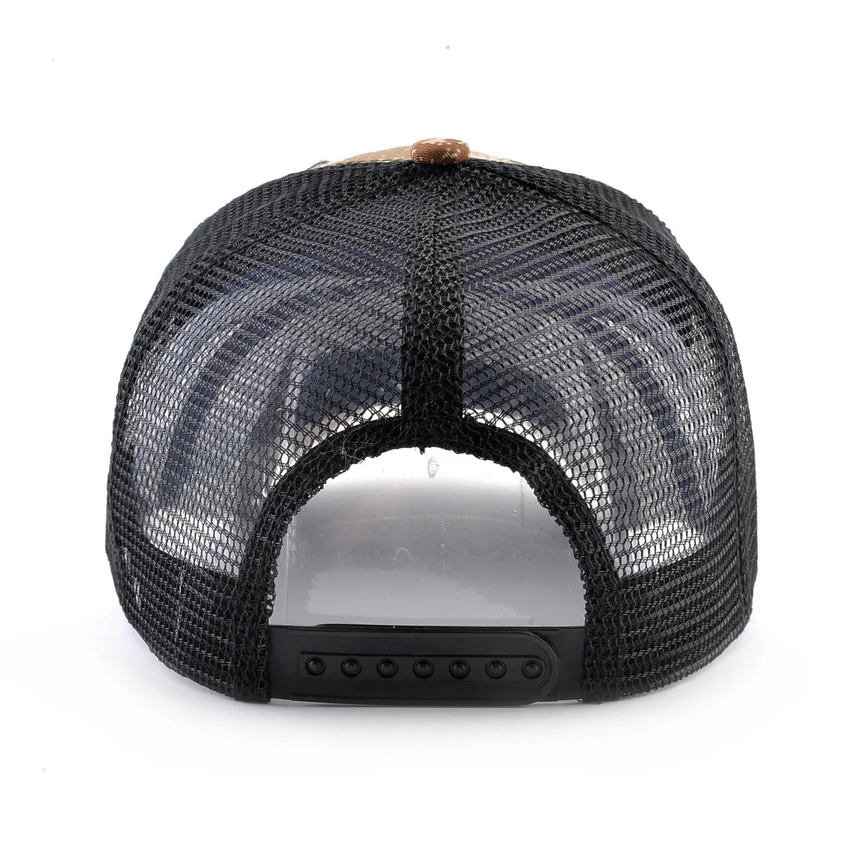 Camouflage Lion Embroidered Baseball Cap