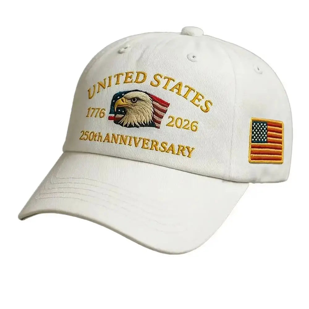 USA 250th Anniversary Eagle Baseball Cap