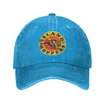 Island Hoppers Magnum PI Distressed Baseball Cap