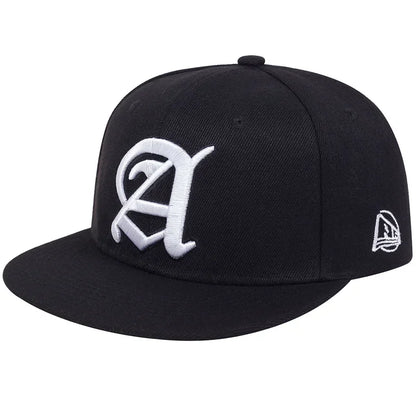 Unisex Personality A Letter Embroidery Hip-hop Hats