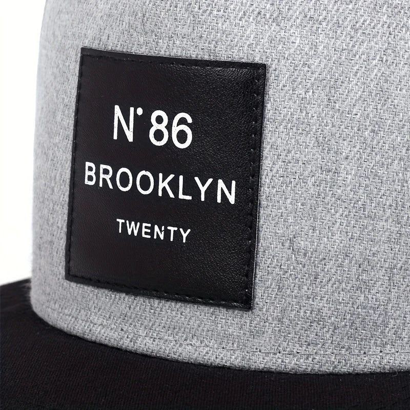 Letter Hip-Hop Snapback Cap