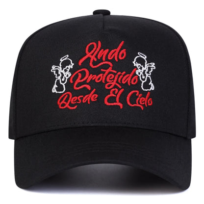 Unisex Hndo Protejido Letter Embroidery Casual Baseball Cap