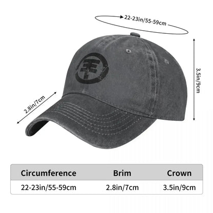 Retro Tokio Hotel Rock Band Denim Baseball Cap