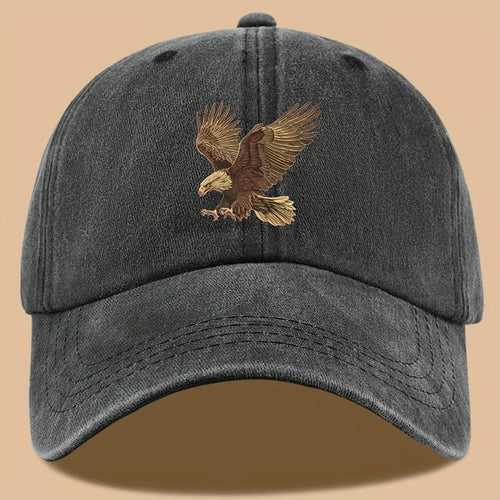 Eagle Print Adjustable Outdoor Vacation Baseball Cap