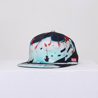 Unisex Graffiti Print Hip-Hop Cap