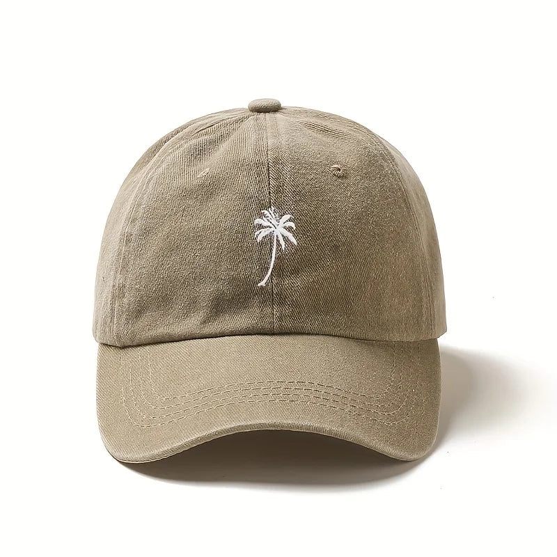 Retro Washed Embroidered Adjustable Baseball Cap