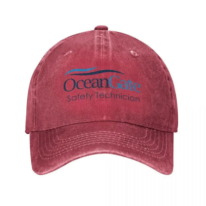 Vintage OceanGate Technician Distressed Baseball Cap