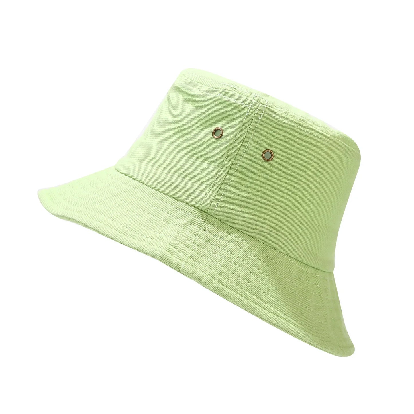 Fluorescent Green Bucket Hat Four Seasons Candy