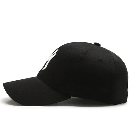Fashion Letter Embroidered Cotton Trucker Baseball Cap
