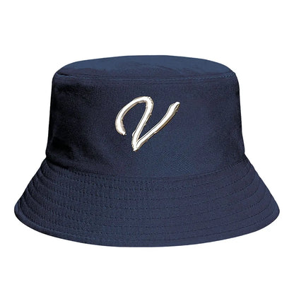 V Shape Graphic Winter Fisherman Bucket Hat