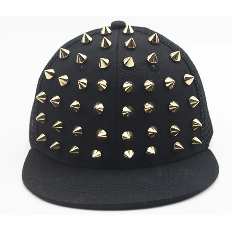 Rivet Street Style Snapback Cap