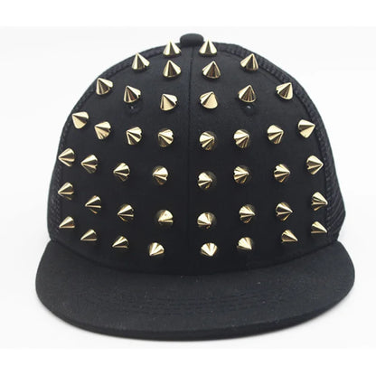 Rivet Street Style Snapback Cap