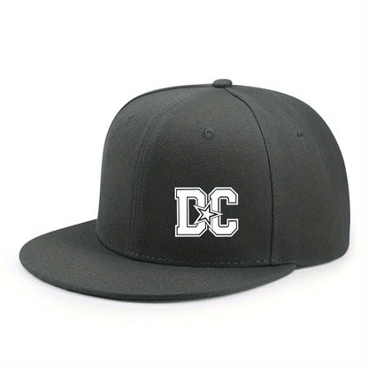 Unisex Letter Print Hip Hop Snapback Cap