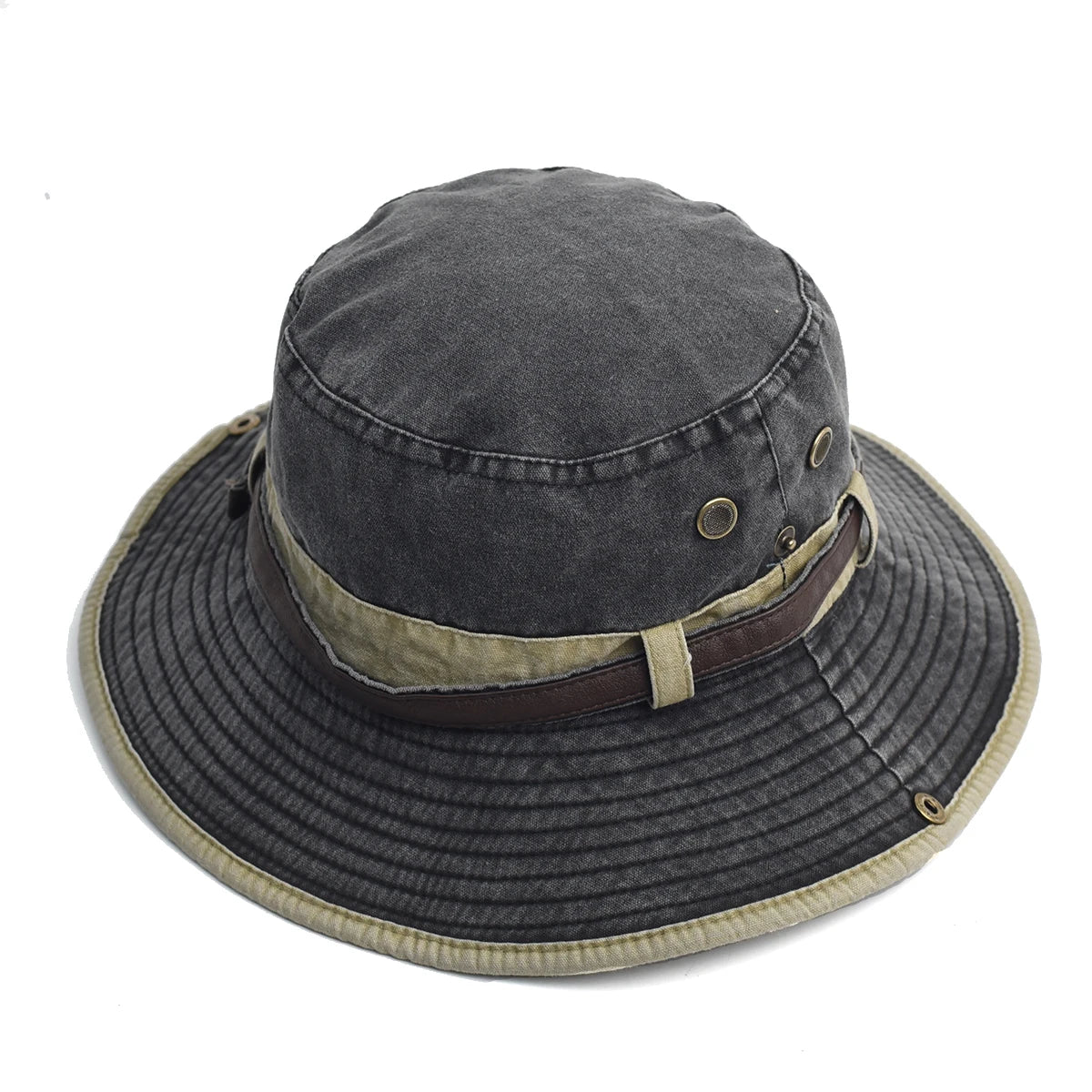 Spring Cotton Solid Bucket Hat