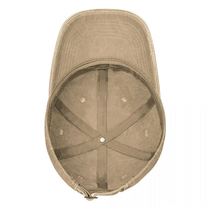 Zach Bryan Retro Distressed Washed Denim Baseball Cap