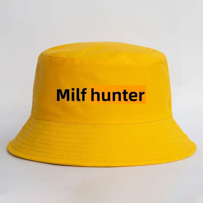Milf Hunter Streetwear Vintage Bucket Hat