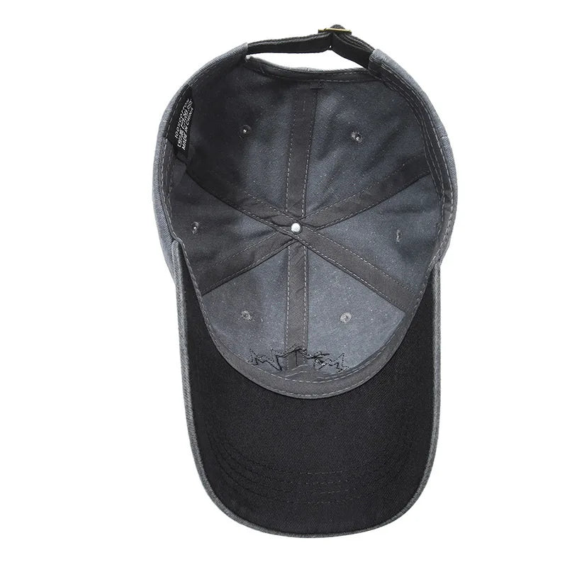Maple Leaf Retro Washed Baseball Cap