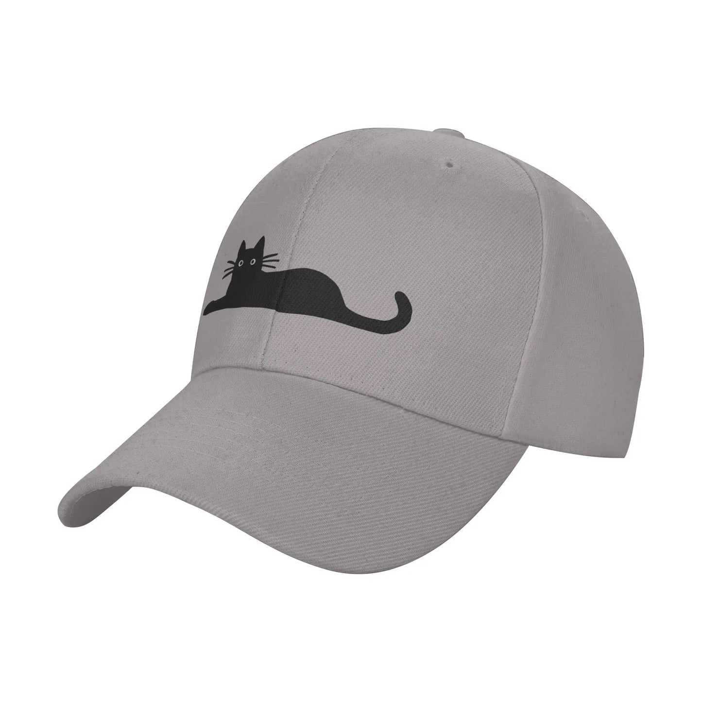 Black Cat Y2K Kpop Rock Casual Baseball Cap