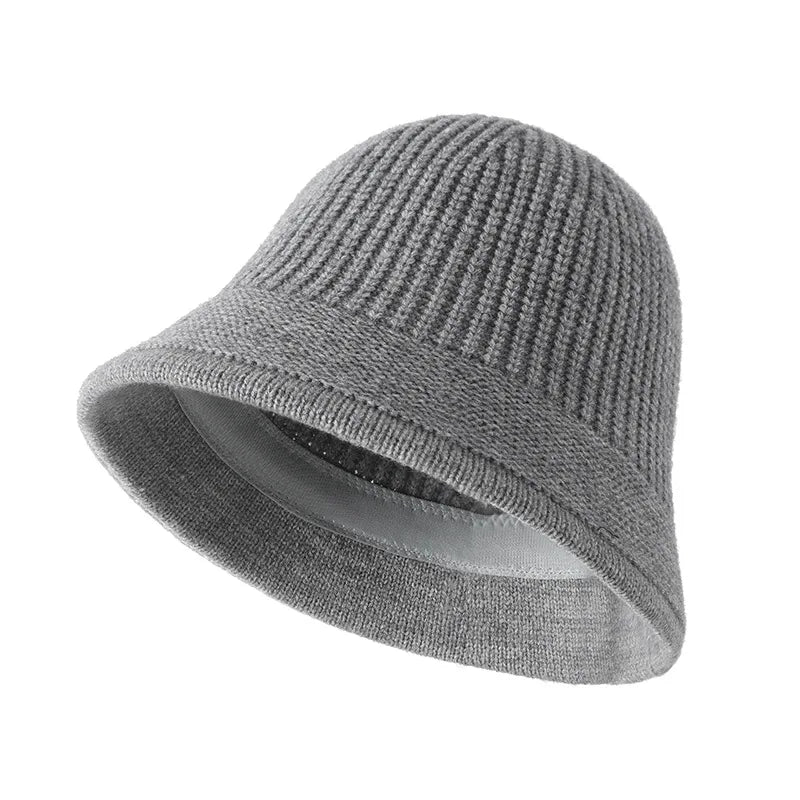 Women’s Wide Brim Winter Bucket Hat